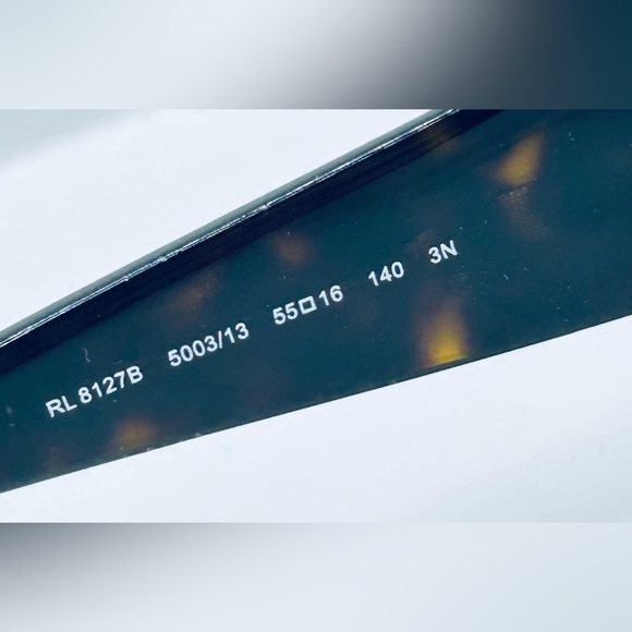 Ralph Lauren RL8127B Tortoise Oval Sunglasses Frames Only - Picture 8 of 8